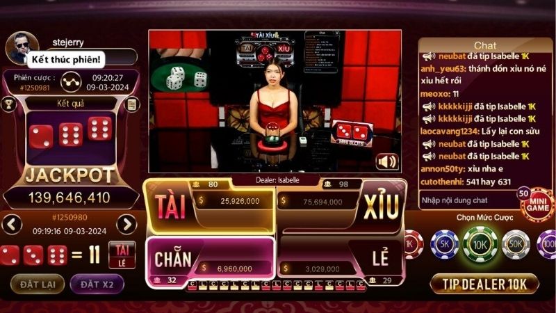 Tool hack tài xỉu